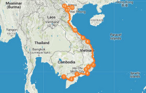 Vietnam Itinerary House to Laos