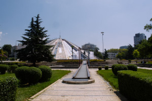 Pyramida in Tirana, Albania