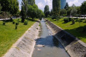 Rinia Park in Tirana, Albania